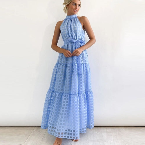 Halter Sleeveless With Belt