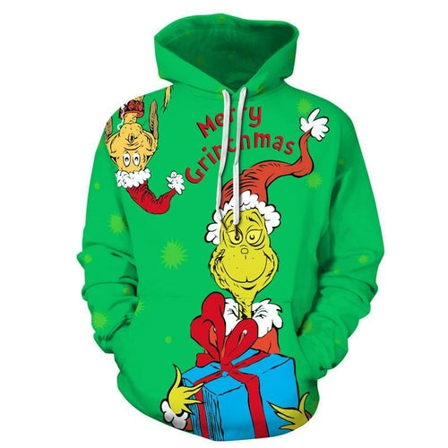 Men Women Autumn Winter Christmas Sweater 3D Funny Printed Holiday
