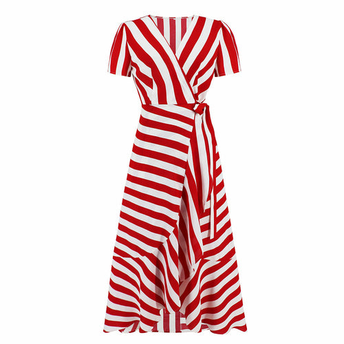 Striped Swing Dress