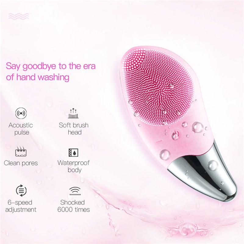 Sonic Pulsing Cleansing Brush and Massager