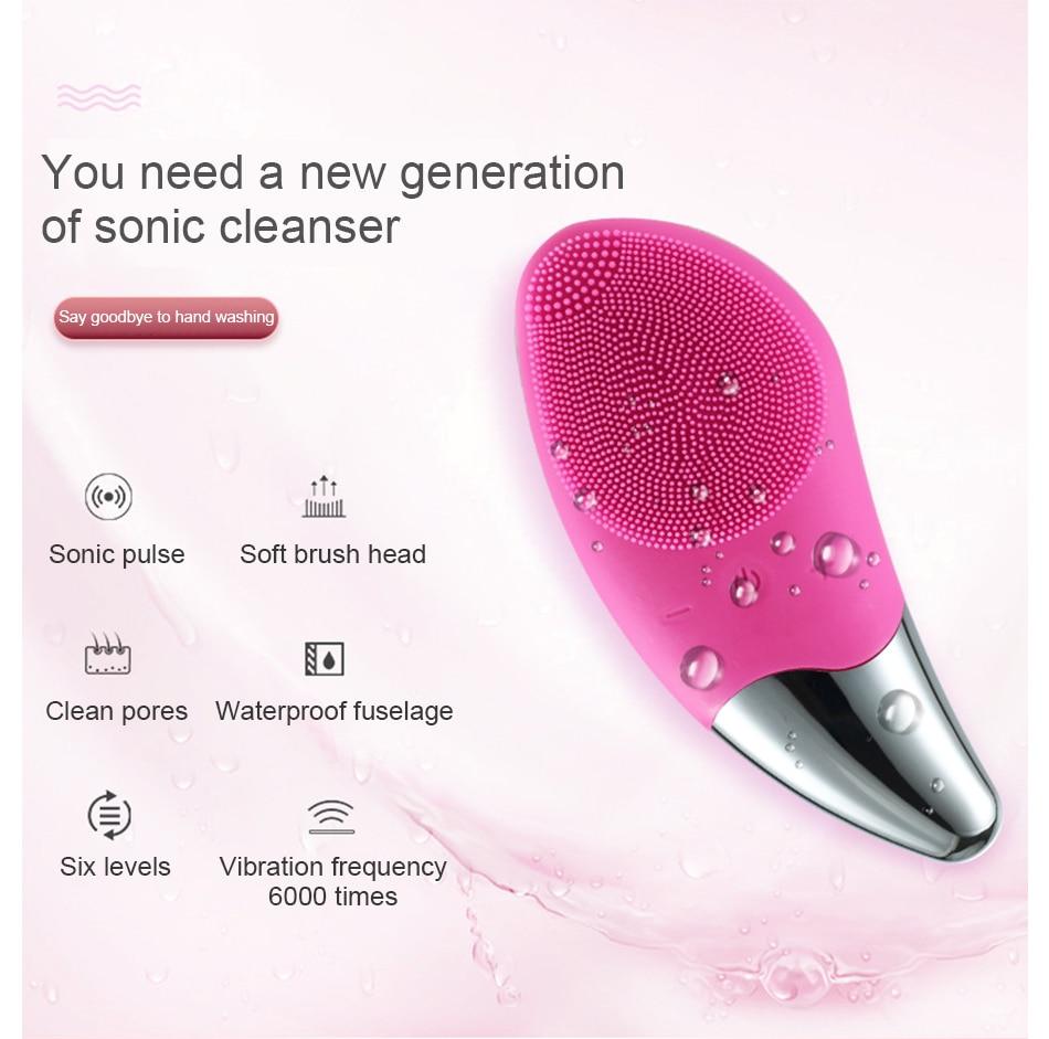 Sonic Pulsing Cleansing Brush and Massager