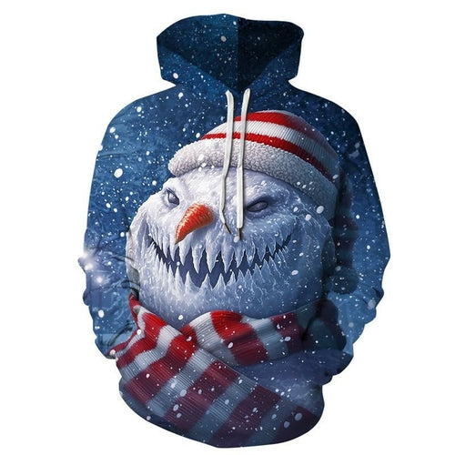 Men Women Autumn Winter Christmas Sweater 3D Funny Printed Holiday